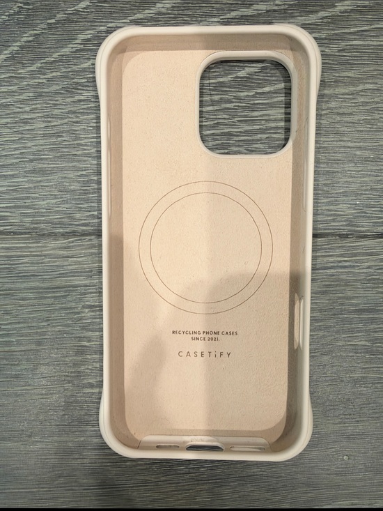Casetify Other - Casetify Beige Slim MagSafe-Compatible Phone Case